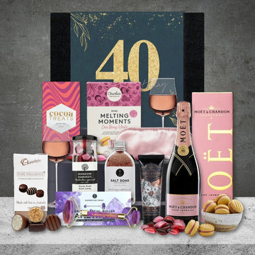Happy 40th Deluxe Pamper with Moet Rosé Birthday - Tastebuds