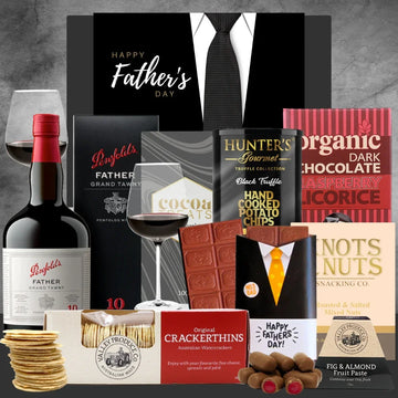 Father's Day Port & Nibbles Hamper - Tastebuds