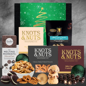 Chocolate & Nuts Christmas Hamper - Tastebuds