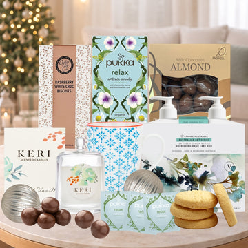 Festive Cozy Tea Time Self-Care Hamper