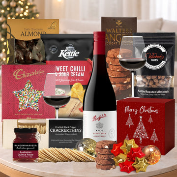 Christmas Hamper With Penfolds Pinot Noir