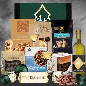 Tastebuds White Wine Christmas Hamper - Tastebuds