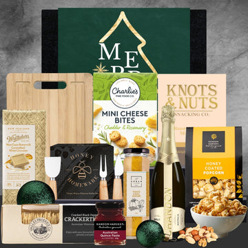 Christmas Chandon Cheese and Wine Hamper - Tastebuds