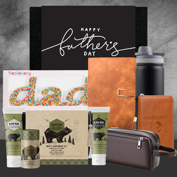 Travel Essentials Hamper For Dad - Tastebuds
