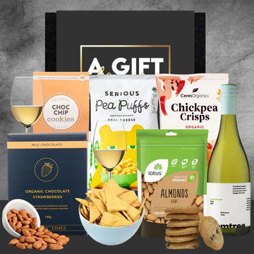 Organic White Wine Hamper with Gemtree - Tastebuds
