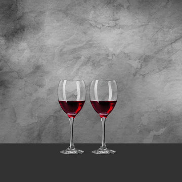 2- Lav Odin Empire Red Wine Glasses - 340ml - Tastebuds