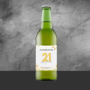 21st Birthday Beer 330ml - Tastebuds