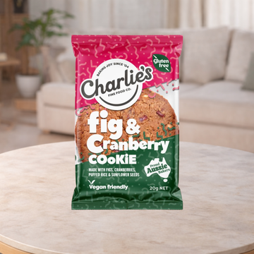 2 Charlies Fine Foods Plant-Powered Fig & Cranberry Artisan Fine Foods 20g