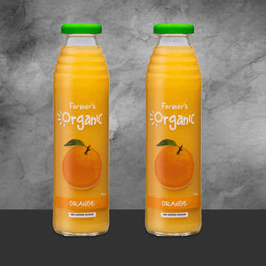 2 Farmers Organic Orange Juice 375ml - Tastebuds