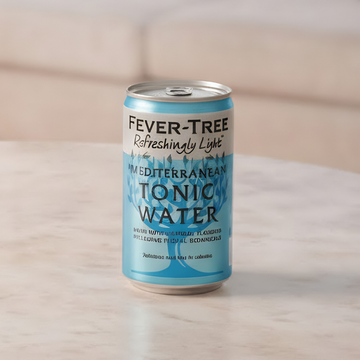 2 Fever Tree Tonic Water Can Mediterranean 150ml