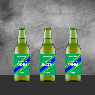 3 NRL Team Aussie Beers 330ml - Tastebuds