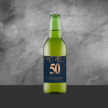 50th Birthday Beer 330ml - Tastebuds