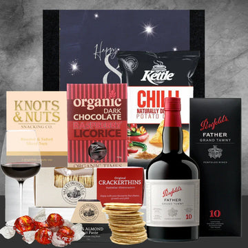 80th Birthdays & Penfolds Port & Snack Hamper - Tastebuds