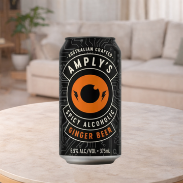 Amply's Spicy Alcoholic Ginger Beer 375ml