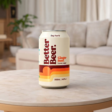 Better Beer Ginger Beer Cans 355ml
