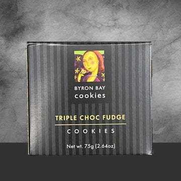 Byron Bay Cookies Triple Choc Fudge Cookie Cube 75g - Tastebuds