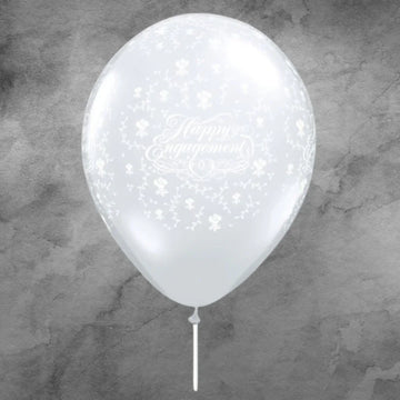 Clear Happy Engagement Balloon - Tastebuds