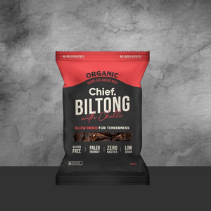 Chief Nutrition Organic Beef and Chilli Biltong 30g - Tastebuds