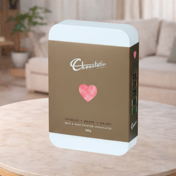 Chocolatier Delights Milk & Dark Chocolates Tin 150g