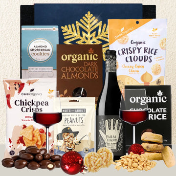 Christmas Organic Shiraz Hamper