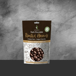 Dr Superfoods Organic Chocolate Coated Roasted Almonds 125g - Tastebuds