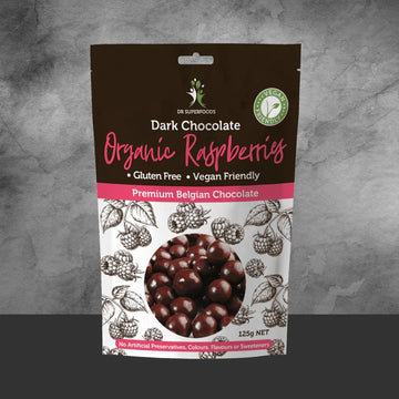 Dr Superfoods Organic Raspberries 125g - Tastebuds