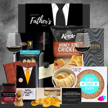 Father's Day Chocolate & Wine Hamper - Tastebuds
