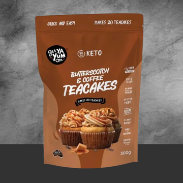 Get Ya Yum On Butterscotch & Coffee Teacake 300g