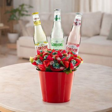 Gordons Gin Trio Chocolate Bouquet