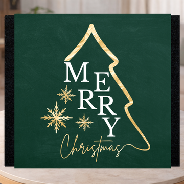 Green Merry Christmas Sleeve