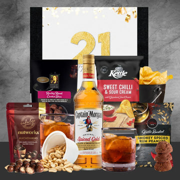 Happy 21st Captain Morgan Treats - Tastebuds