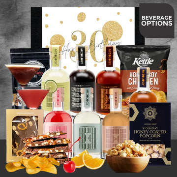 Happy 30th Cocktail Choice Hamper - Tastebuds