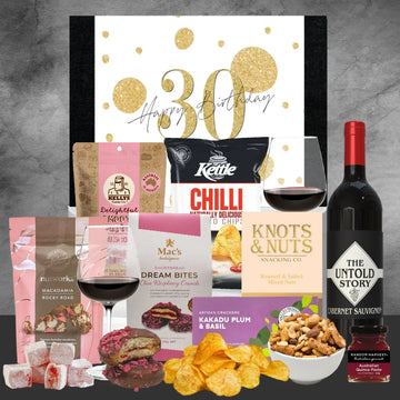 Happy 30th & Cabernet Sauvignon Delights - Tastebuds