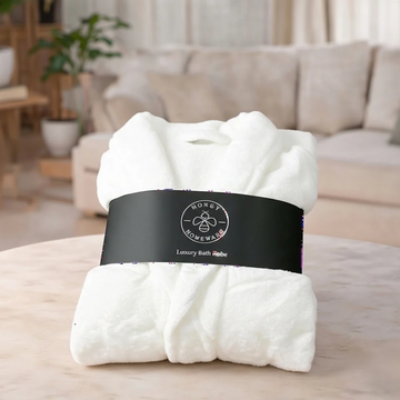 Honey Homeware White Luxury Bathrobe