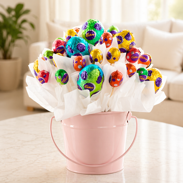 Hoppily Ever After Bouquet in Pink