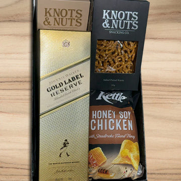 The Johnnie Walker Gold Hamper For Dad - Tastebuds