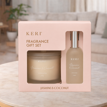 Keri Premium Fragrance Gift Set 2 Sunhouse Jasmine & Coconut
