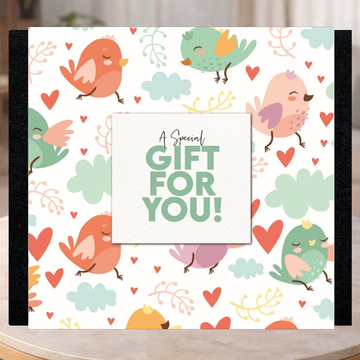 Kids Gift Birds Decorative Sleeve