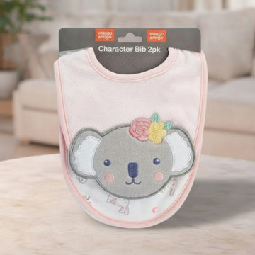 Kimmy Koala Weegoamigo Character Bib 2pk