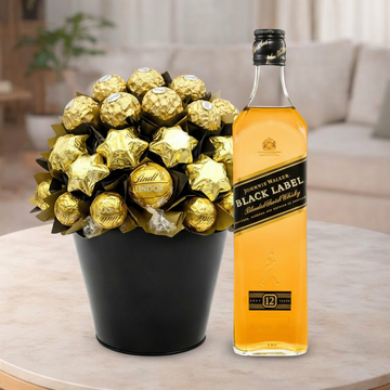 King of Spades Johnnie Walker Chocolate Bouquet