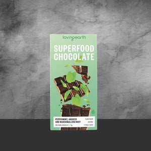 Loving Earth Superfood Chocolate Peppermint Aniseed & Marshmallow Root 70g - Tastebuds