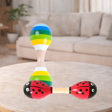 Lucky Tree Wooden Maraca Rattle