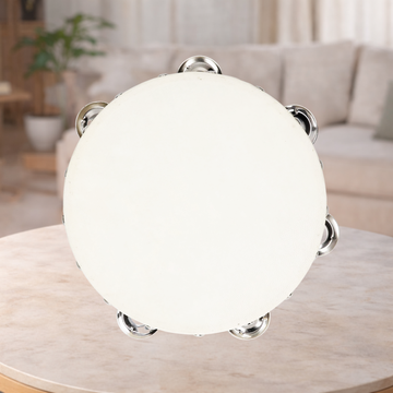 Lucky Tree Wooden Tambourine