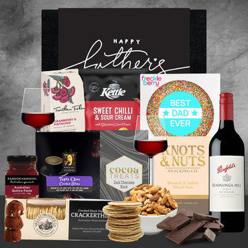 Make Dad Happy Wine Hamper - Tastebuds