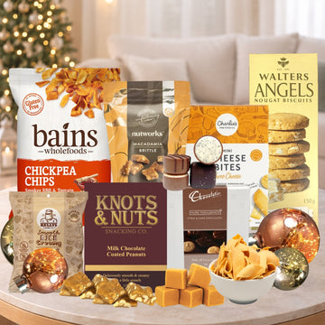 Christmas Hamper With Sweet Snacks