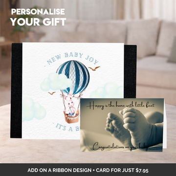 New Baby Boy Sleeve + Card