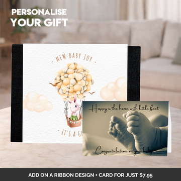 New Baby Girl Sleeve + Card