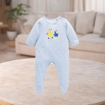 Pure Baby Blue Mini Spot Winter Growsuit - Sizes 000 or 00