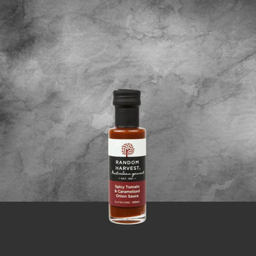 Random Harvest Spicy Tomato & Caramelised Onion Sauce 100ml - Tastebuds