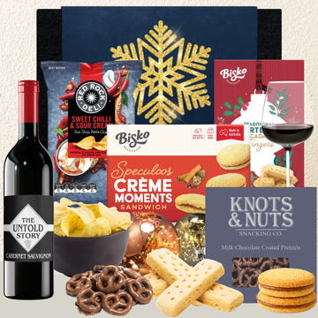 Red Wine Christmas Hamper For Her